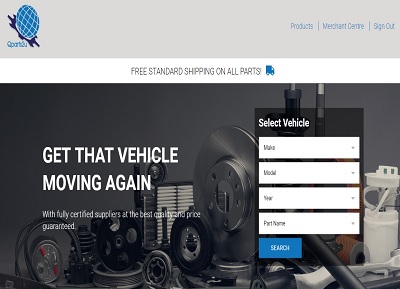 QParts2U: Auto Parts Marketplace built with Node.js and Express